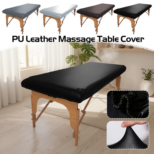 Puleather massage table cover - massage,