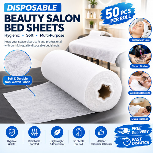 50pcs thick disposable salon - thick,