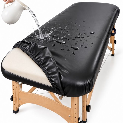 Leather massage table cover - leather,