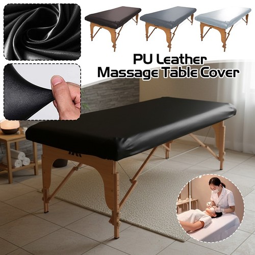 Puleather massage table - table, cover