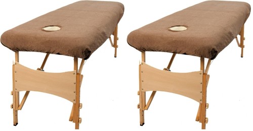 Massage table cover - table, face